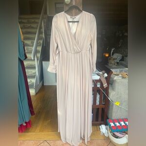 Baltic Born Blush colored maxi dress
Worn once for photoshoot